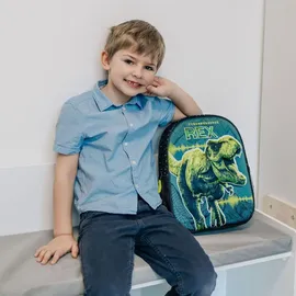 Undercover Jurassic World Netztaschen, ab 4 Jahren – Schultasche mit großem Hauptfach und Reißverschluss