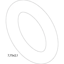 Buderus O-Ring 7,75 x 2,1 L (1x) (87161074400)