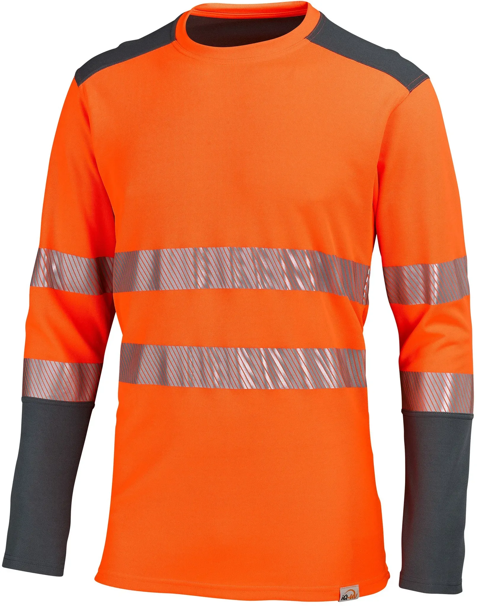 IQ-UV Funktionsshirt Langarm HiVi UV 50+, orange, XL