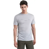 Icebreaker Merino 125 Cool-lite Sphere Iii Trail Climb Kurzarm-t-shirt - Ether - L