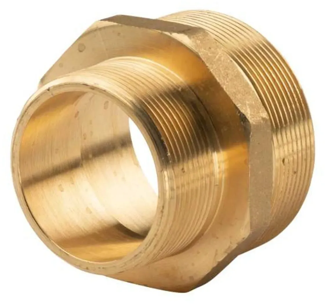 Messing Gewinde-Fitting Reduziernippel 2