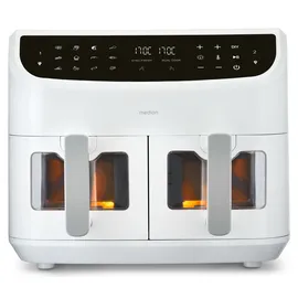 Medion Heißluftfritteuse MD 11760 P20XXL Twin weiß