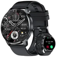 Blackview Smartwatch Herren Damen, 1,43'' AMOLED-Bildschirm Fitnessuhr Sportuhr