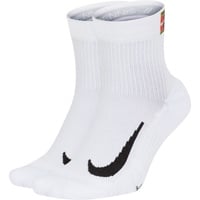 Nike Court Multiplier Max Tennis-Knöchelsocken White/White 42-46