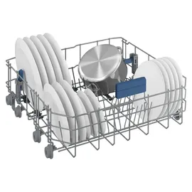 Beko BDDN38440XD Unterbau-Geschirrspüler (598 mm breit, Edelstahl)