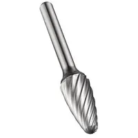 Dormer Frässtift Ø Rundbogen unbeschichtet Zylinderschaft, ø9.6mm P6119.6X6.0