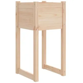 vidaXL Pflanzkübel 40 x 40 x 81 cm Braun