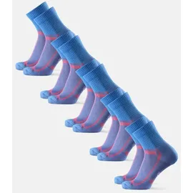 Danish Endurance Laufsocken Long Distance 3er Pack Schwarz/Grau 43-47