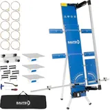 BAUTEC Styroporschneider GAZELLE 6 » 200 W / 1.300mm » 10 Schneidedrähte, Softbag, Gerüsthalterung, 3 Schleifbretter