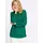 Classic Basics U-Boot-Pullover Grün 38