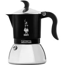 Bialetti Fiammetta 4 Tassen Schwarz