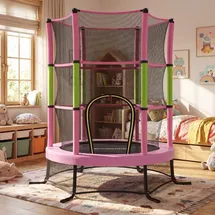 Songmics Trampolin 174 cm Rosa