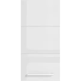 BASIC by Balculina Hängeschrank BASIC BY BALCULINA "Mandi", weiß matt, weiß hochglanz, B:34cm H:70cm T:23cm, Holzwerkstoff, Schränke, Hängeschrank, Breite 34cm, hochglanz Front