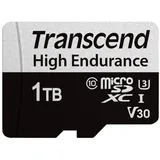 Transcend High Endurance 350V R100/W85 microSDXC 1TB Kit, UHS-I U3, Class 10 (TS1TUSD350V)