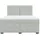 vidaXL Boxspringbett 180 x 200 cm Hellgrau