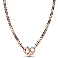 Pandora Kette mit Anhänger Rosévergoldet