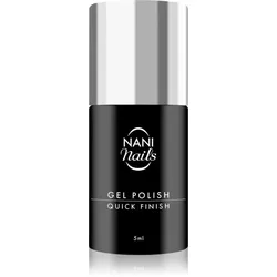 NaniNails NANI Quick Finish ausdünstungsfreier Gel-Decklack für Schutz und Glanz 5 ml