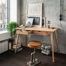 Main Möbel Schreibtisch Diego Wildeiche geölt