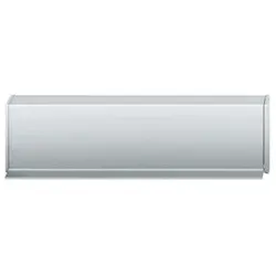 Briefeinwurf,ohne Namensschild,Edelst., 38 3826,edelstahl fein matt