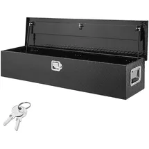 Vevor Werkzeugkasten für Lkw-Ladefläche 177 L schwarz 1219 x 381 x 381 mm