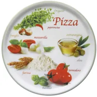MamboCat Pizzateller Pizzateller Napoli Pizzafoods grün 33cm - 04018#ZP1