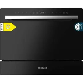 Cecotec Bolero Aguazero 2400 Geschirrspüler (kompakt, 600 mm, Schwarz)