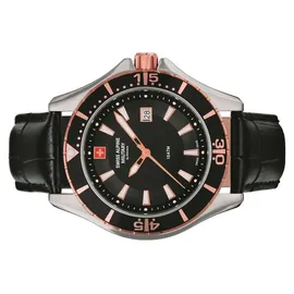 Swiss Alpine Military Analog Leder 40 mm 7040.1557SAM