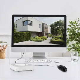 smartwares CMS-30300 Drahtloses 4er-Kamera-Set