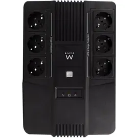 ewent EW3945 (600 VA, 360 W, Line-Interaktiv 0,6 kVA, Sine, 230 V, 230 V