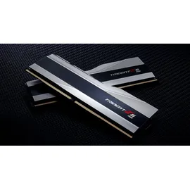 G.SKILL DIMM 32 GB DDR5-5600 (2x 16 GB) Dual-Kit (silber, F5-5600J4040C16GX2-TZ5RS, Trident Z5 RGB, INTEL XMP)