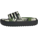 adidas Originals Adilette Platform Crew Green/Core Black, - gruen - 39