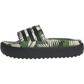 adidas Originals Adilette Platform Crew Green/Core Black, - gruen - 39