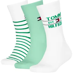 TOMMY HILFIGER Kinder Sport Socken Breton 3er Pack