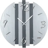 Christoffel Wanduhr Lowell silberfarben