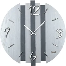 Christoffel Wanduhr Lowell silberfarben