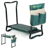 Salcar Sekey Höhenverstellbare Kniebank für Gartenarbeit Belastbarkeit 160KG, Gartenhocker