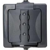 Kopp Schuko-Steckdose Aufputz IP44 Anthrazit 1 St.