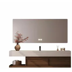 Möbel-Waschbecken,Waschtischmöbel,Waschbecken mit Unterschrank, Wandspiegel, Spüle mit Armaturenloch 130cm /DK-MWRW130/