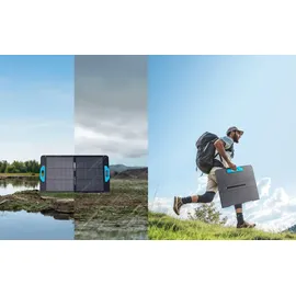 Anker SOLIX Powerstation-Set, C1000X + Erweiterungsakku BP1000 + Solarmodul PS100