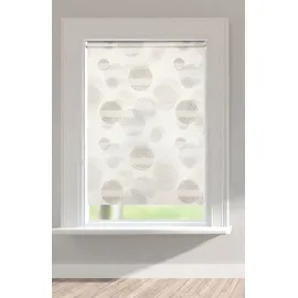 OTTO home Doppelrollo Belem 80 x 150 cm Kreise/grau