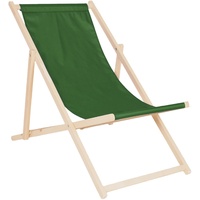 Relaxliege Liegestuhl Strandstuhl Gartenliege Sonnenliege klapp verstellbar Grün