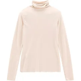 jeanne baret Reunion Turtleneck Hoodie Weiß 38