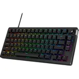 Kingston HYPERX Alloy Rise 75, Gaming Tastatur, Mechanisch, Sonstiges, kabelgebunden, Schwarz