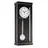 HERMLE Progressistische Pendeluhr 57,0 cm 70989-740341 schwarz