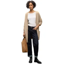 STREET ONE Langer Federgarn Cardigan Beige 38