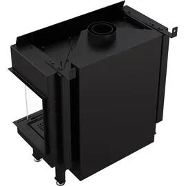 Kratki LEO 70 Gaskamin Stahl Schwarz