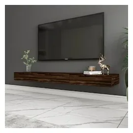 moebel17 TV Lowboard Hängend Avalon braun