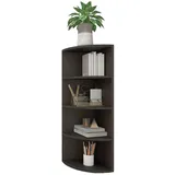 Coemo Eckregal Corner 120 40 x 40 x 120 cm Schwarz