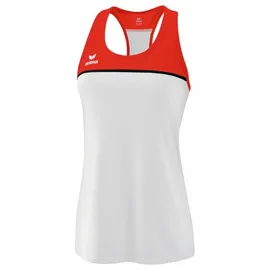 Erima Change by erima Tanktop Damen - weiß/rot/schwarz 44