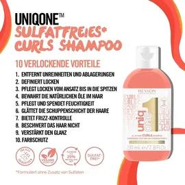 REVLON Professional Revlon Uniq One Curls Shampoo 230 ml